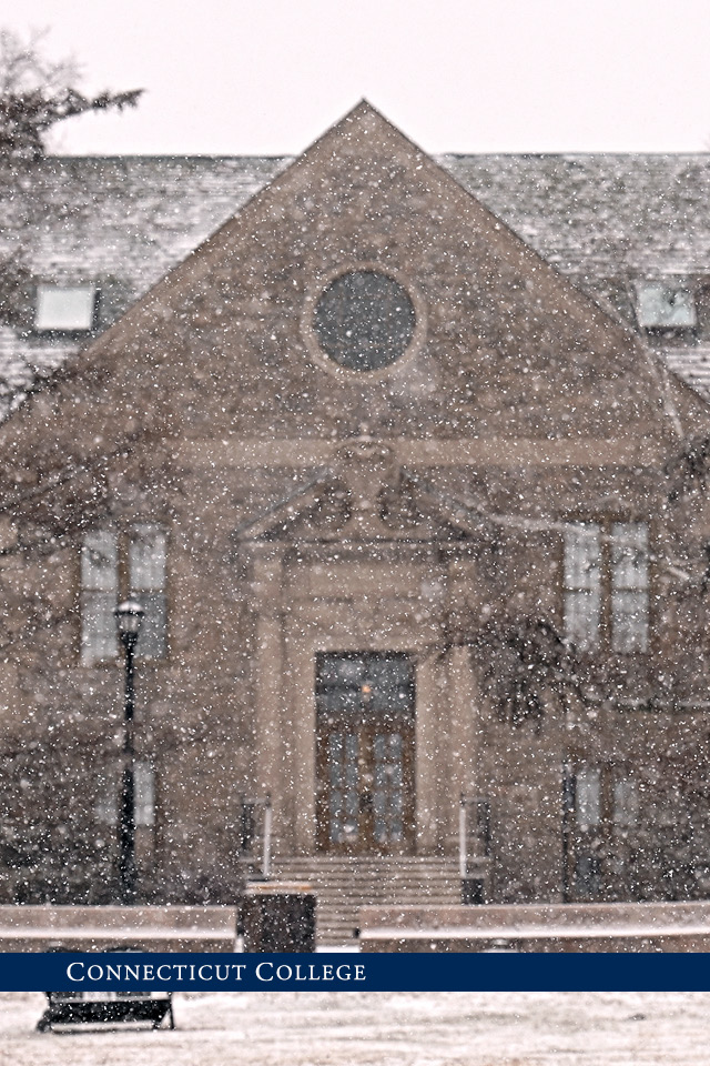 Campus in winter