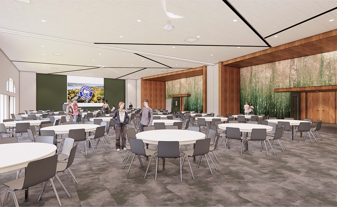 A rendering of the renovated 1962 Room